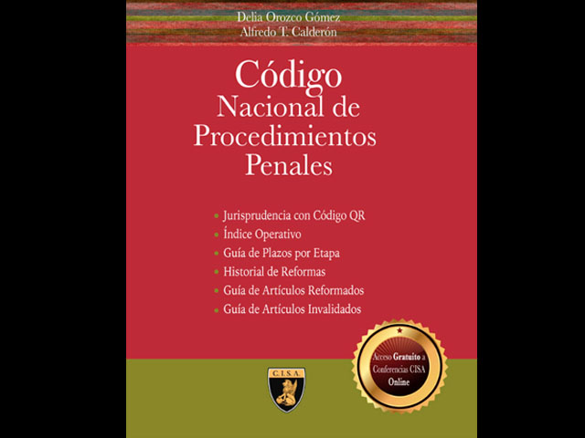Código Nacional de procedimientos penales con conferencias :: Ful 2023