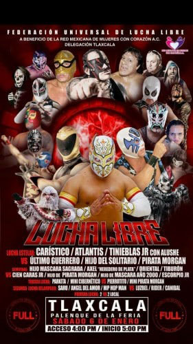 La evolución de los carteles en la lucha libre 3